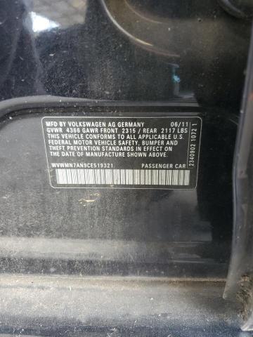 Aukcja sprzedaży 2012 Volkswagen Cc, vin: WVWMN7AN9CE519321, numer aukcji: 84815915