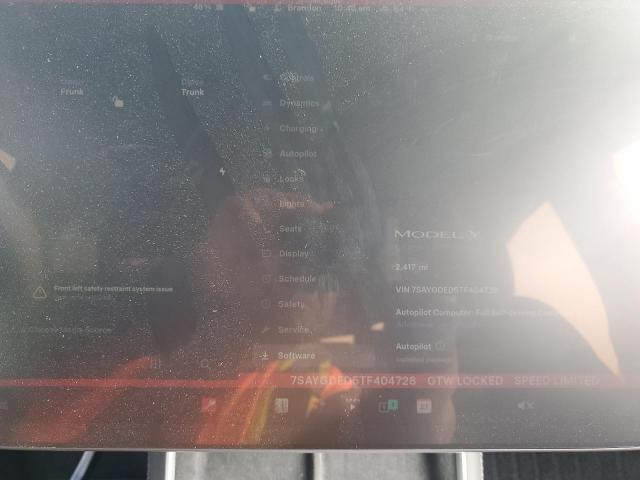 Aukcja sprzedaży 2026 Tesla Model Y, vin: 7SAYGDED5TF404728, numer aukcji: 87310995