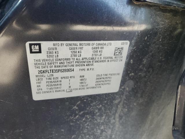 Aukcja sprzedaży 2015 Gmc Terrain, vin: 2GKFLTE35F6280654, numer aukcji: 85002685
