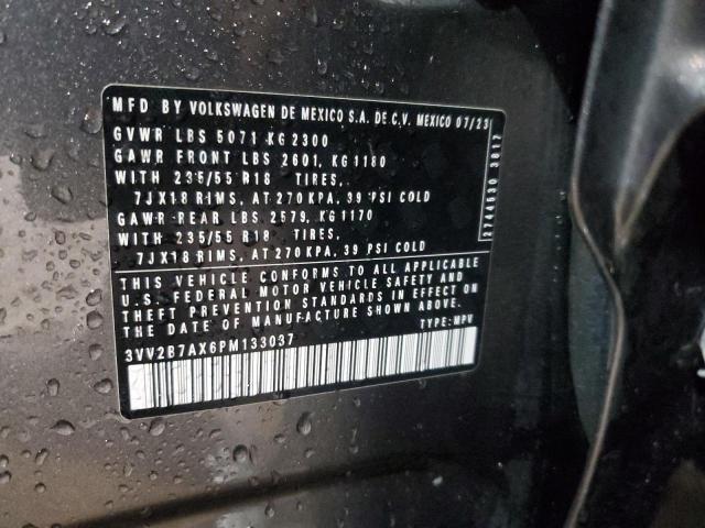 Aukcja sprzedaży 2023 Volkswagen Tiguan, vin: 3VV2B7AX6PM133037, numer aukcji: 84889455