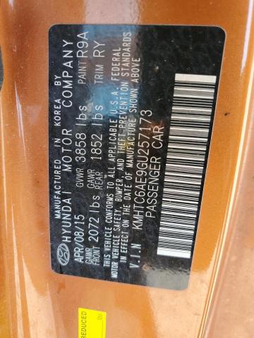 81983285 :رقم المزاد ، KMHTC6AE9GU257173 vin ، 2016 Hyundai Veloster مزاد بيع