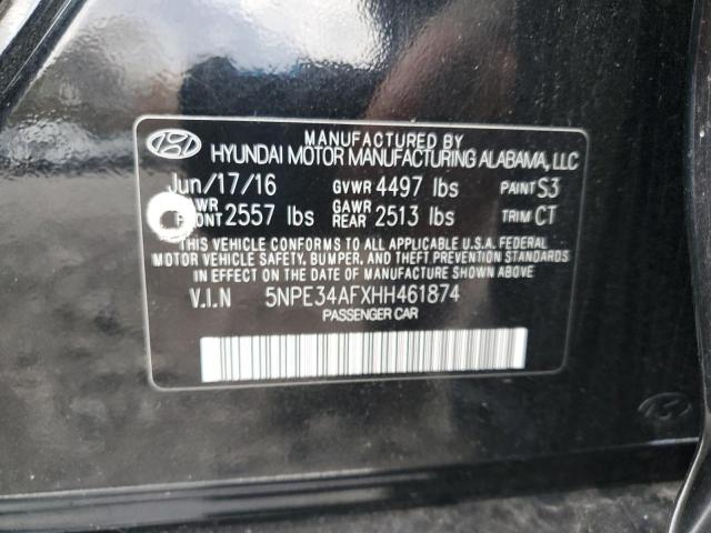 Aukcja sprzedaży 2017 Hyundai Sonata, vin: 5NPE34AFXHH461874, numer aukcji: 90243805