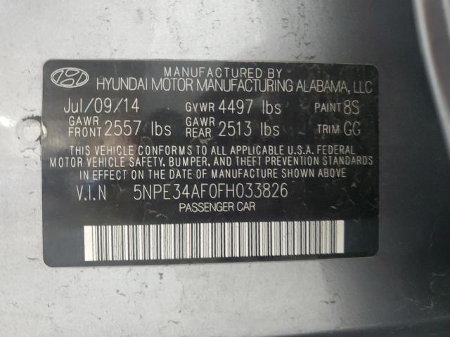 Продажа на аукционе авто 2015 Hyundai Sonata, vin: 5NPE34AF0FH033826, номер лота: 85867795