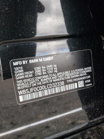 Продажа на аукционе авто 2020 Bmw M5, vin: WBSJF0C00LCD32338, номер лота: 90515165