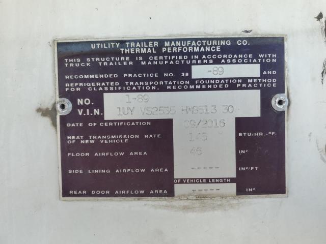 Aukcja sprzedaży 2017 Utility Trailer Trailer, vin: 1UYVS2535HM851330, numer aukcji: 87394145