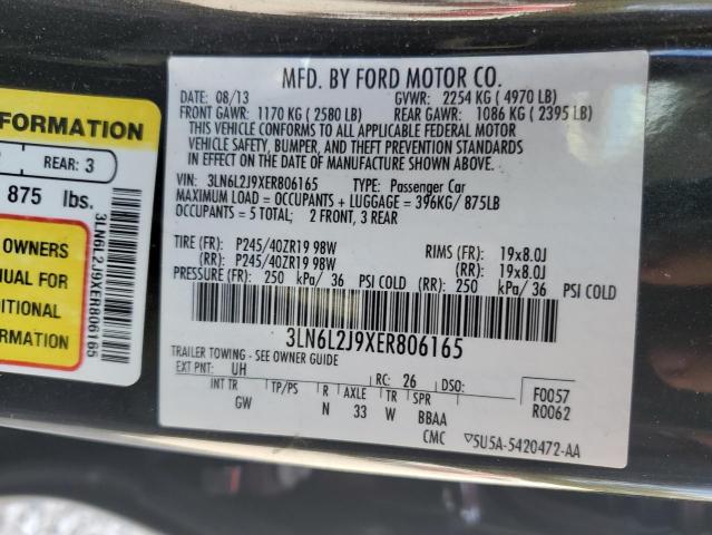 Продажа на аукционе авто 2014 Lincoln Townhouse Mkz, vin: 3LN6L2J9XER806165, номер лота: 86900075