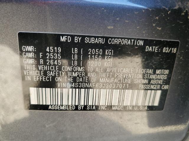 Aukcja sprzedaży 2018 Subaru Legacy Spo, vin: 4S3BNAF63J3037071, numer aukcji: 89480445