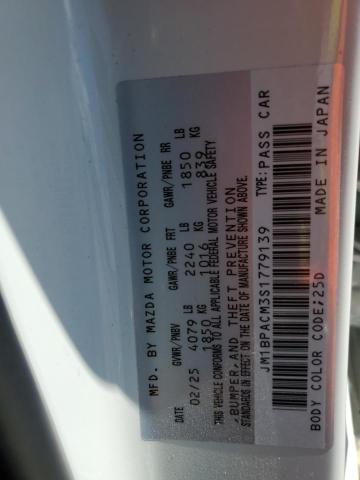 Продажа на аукционе авто 2025 Mazda 3, vin: JM1BPACM3S1779139, номер лота: 82362265