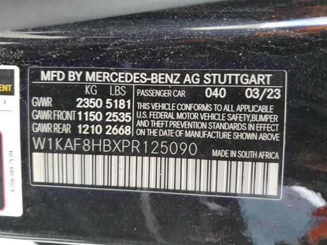 Aukcja sprzedaży 2023 Mercedes-benz C 43 Amg, vin: W1KAF8HBXPR125090, numer aukcji: 89494605