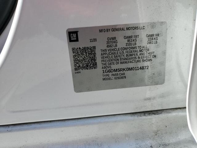 Продажа на аукционе авто 2021 Cadillac Ct5, vin: 1G6DM5RK0M0114872, номер лота: 89461015