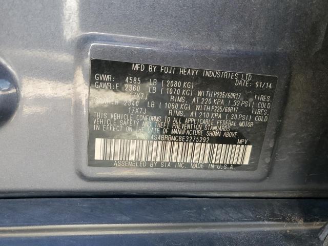 Продажа на аукционе авто 2014 Subaru Outback, vin: 4S4BRBMC8E3275292, номер лота: 85389715