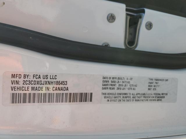 Aukcja sprzedaży 2022 Dodge Charger Scat Pack, vin: 2C3CDXGJXNH186453, numer aukcji: 85858595