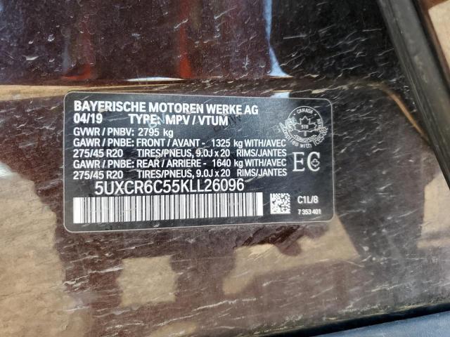 Продаж на аукціоні авто 2019 Bmw X5, vin: 5UXCR6C55KLL26096, номер лоту: 86284805