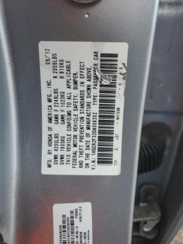 2013 Honda Accord მანქანა იყიდება აუქციონზე, vin: 1HGCR2F32DA006352, აუქციონის ნომერი: 81950605