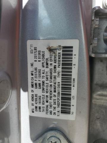 Продаж на аукціоні авто 2011 Honda Accord, vin: 1HGCP2F35BA113804, номер лоту: 87076005