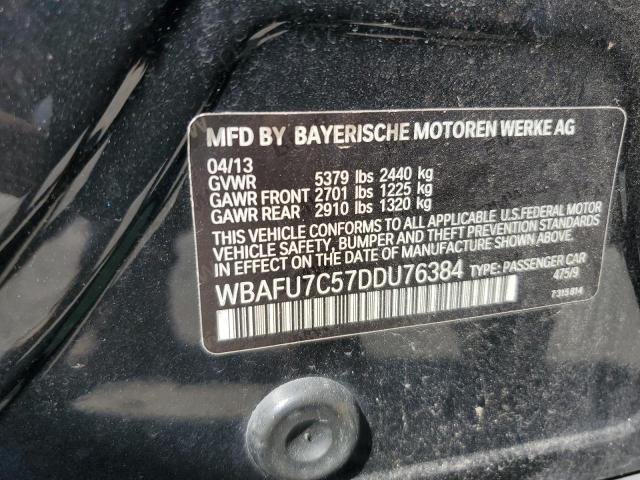 2013 Bmw 535 მანქანა იყიდება აუქციონზე, vin: WBAFU7C57DDU76384, აუქციონის ნომერი: 86693875