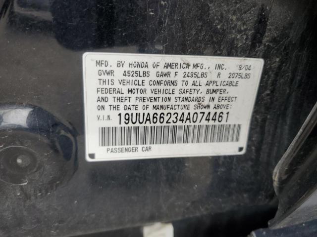 Продажа на аукционе авто 2004 Acura Tl, vin: 19UUA66234A074461, номер лота: 89523415