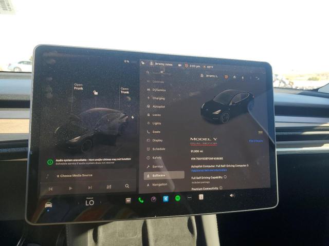 Продажа на аукционе авто 2022 Tesla Model Y, vin: 7SAYGDEF3NF408085, номер лота: 86462525