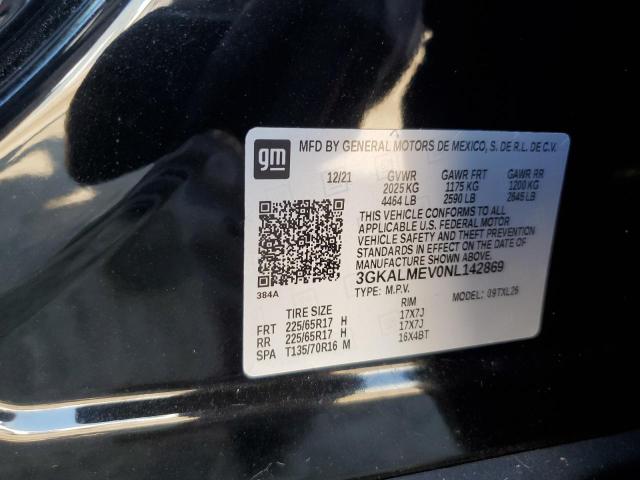 84445605 :رقم المزاد ، 3GKALMEV0NL142869 vin ، 2022 Gmc Terrain Sle مزاد بيع