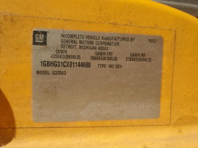Aukcja sprzedaży 2008 Chev Express G3500, vin: 1GBHG31CX81144688, numer aukcji: 81517785