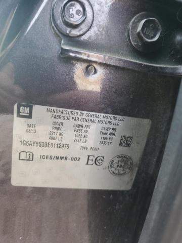 Aukcja sprzedaży 2014 Cadillac Cts, vin: 1G6AY5S33E0112979, numer aukcji: 86981825