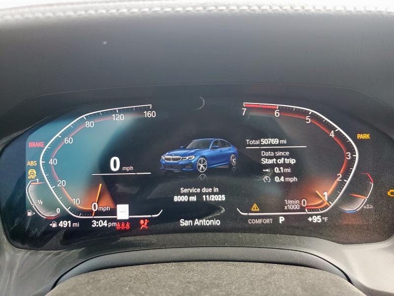 85723035 :رقم المزاد ، 3MW5R1J07M8B73958 vin ، 2021 Bmw 330i مزاد بيع