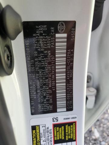 Aukcja sprzedaży 2019 Toyota Camry, vin: 4T1B61HK7KU821297, numer aukcji: 85895025