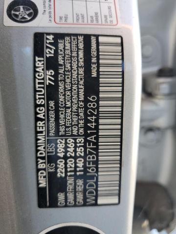 87373815 :رقم المزاد ، WDDLJ6FB7FA144286 vin ، 2015 Mercedes-benz Cls مزاد بيع