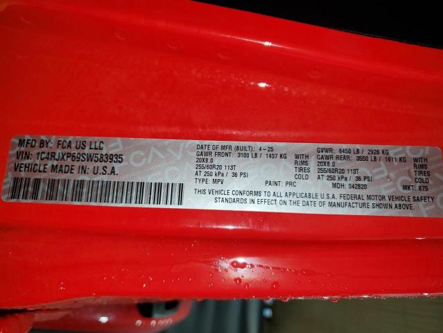 Продаж на аукціоні авто 2025 Jeep Wrangler S, vin: 1C4RJXP69SW583935, номер лоту: 89681655