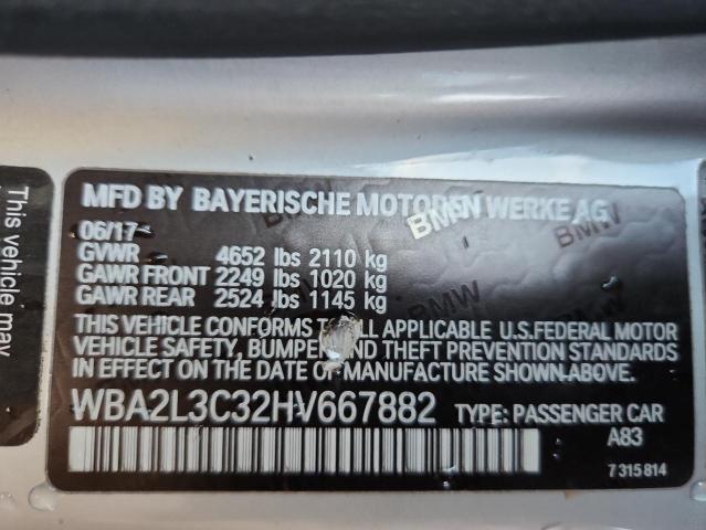 Продажа на аукционе авто 2017 Bmw M240xi, vin: WBA2L3C32HV667882, номер лота: 87434985