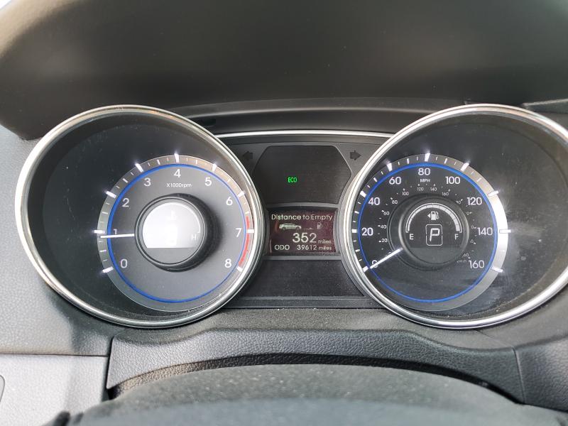 2014 Hyundai Sonata Gls მანქანა იყიდება აუქციონზე, vin: 5NPEB4AC7EH882908, აუქციონის ნომერი: 89491635