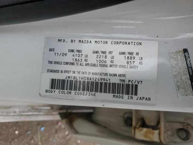 86292655 :رقم المزاد ، JM1BL1H58A1249941 vin ، 2010 Mazda 3 مزاد بيع