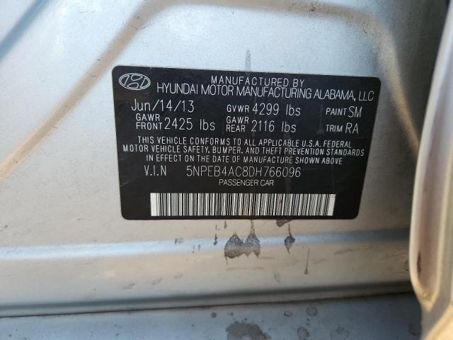 Продажа на аукционе авто 2013 Hyundai Sonata, vin: 5NPEB4AC8DH766096, номер лота: 89738645