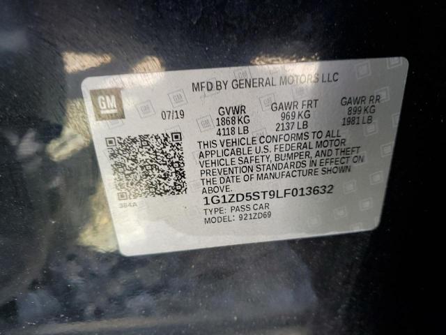 85726775 :رقم المزاد ، 1G1ZD5ST9LF013632 vin ، 2020 Chevrolet Malibu مزاد بيع