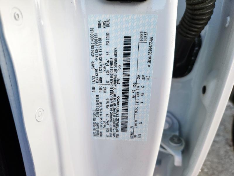 Aukcja sprzedaży 2024 Ford F350 Super Duty, vin: 1FT8W3DT5REC38255, numer aukcji: 84423935