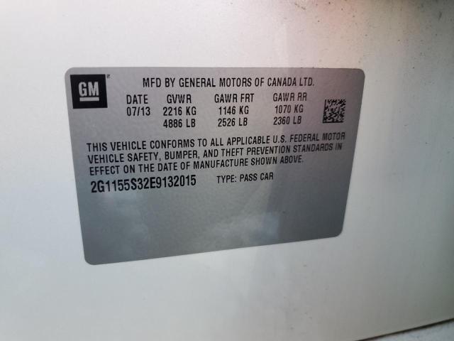 82513955 :رقم المزاد ، 2G1155S32E9132015 vin ، 2014 Chevrolet Impala Ltz مزاد بيع