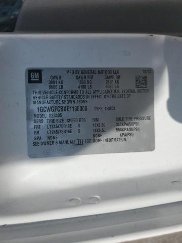 Продаж на аукціоні авто 2014 Chevrolet Express, vin: 1GCWGFCBXE1136000, номер лоту: 48548896