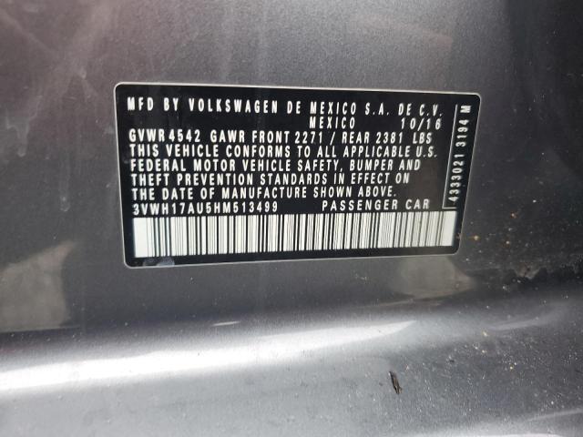 Продаж на аукціоні авто 2017 Volkswagen Golf Alltrack, vin: 3VWH17AU5HM513499, номер лоту: 89490495