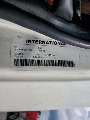 81419315 :رقم المزاد ، 3HSDZAPR1LN121785 vin ، 2020 International Lt625 مزاد بيع
