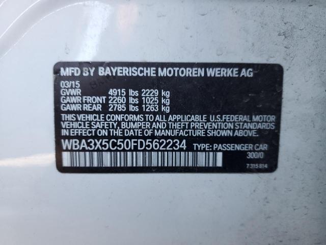 2015 Bmw 328 Xigt მანქანა იყიდება აუქციონზე, vin: WBA3X5C50FD562234, აუქციონის ნომერი: 90542785
