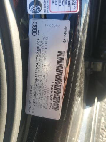 82502785 :رقم المزاد ، WAUFGAFC8FN033446 vin ، 2015 Audi A6 مزاد بيع