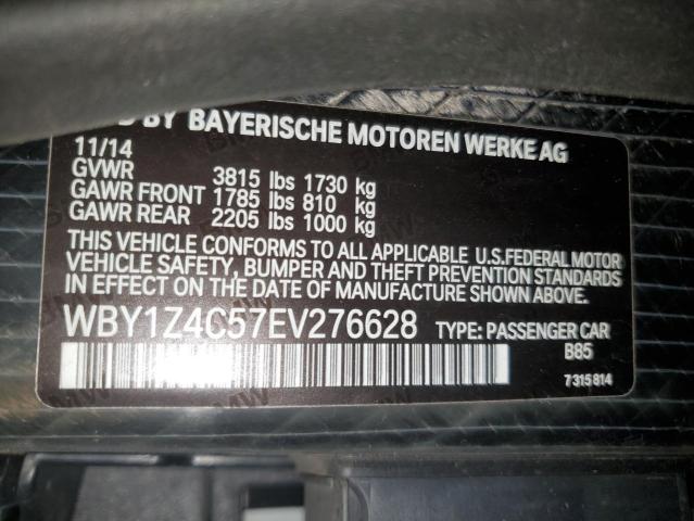 Aukcja sprzedaży 2014 Bmw I3 Rex, vin: WBY1Z4C57EV276628, numer aukcji: 86266735