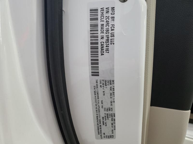 Продаж на аукціоні авто 2023 Chrysler Pacifica, vin: 2C4RC1BG1PR574167, номер лоту: 87056315