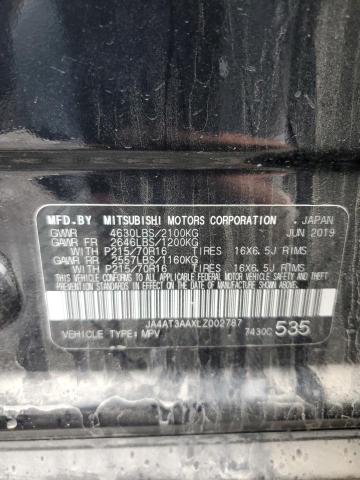 Продаж на аукціоні авто 2020 Mitsubishi Eclipse Cross Es, vin: JA4AT3AAXLZ002787, номер лоту: 89578425