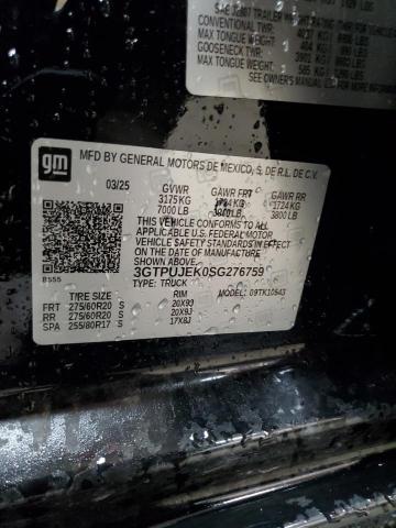 Продажа на аукционе авто 2025 Gmc Sierra, vin: 3GTPUJEK0SG276759, номер лота: 85588965