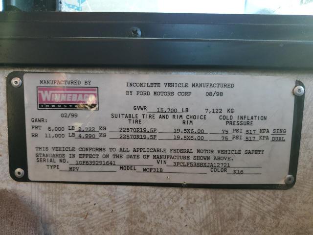 Aukcja sprzedaży 1999 Ford F550 Super, vin: 3FCLF53S8XJA12721, numer aukcji: 90545035