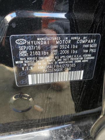 Aukcja sprzedaży 2017 Hyundai Elantra Se, vin: KMHD84LF8HU279165, numer aukcji: 82672925