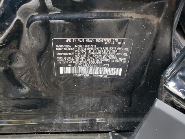 Продаж на аукціоні авто 2015 Subaru Forester, vin: JF2SJADC0FG536920, номер лоту: 90113885