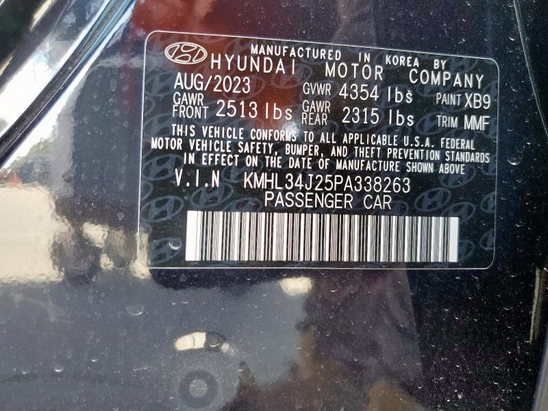 Продажа на аукционе авто 2023 Hyundai Sonata Lim, vin: KMHL34J25PA338263, номер лота: 84991035