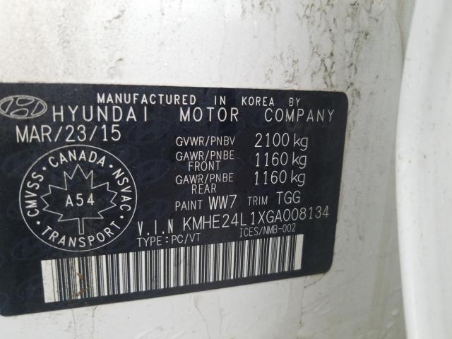Aukcja sprzedaży 2016 Hyundai Sonata, vin: KMHE24L1XGA008134, numer aukcji: 90416255
